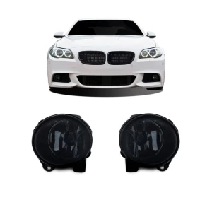 FAROIS NEVOEIRO BMW SERIE 5 F10 10-13 LOOK M5 / E92 E93 PACK M 10-14 LOOK M3 FUNDO ESCURECIDO
