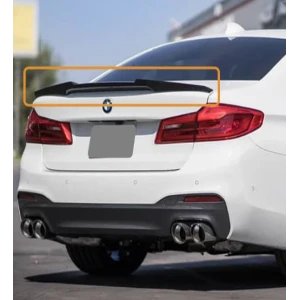 Aileron / Spoiler Mala BMW Série 5 G30 Look M4 Preto Brilhante