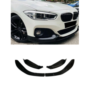 Lip frontal Dividido 4 partes bmw f20 lci 2015-2018 mperformance preto brilho