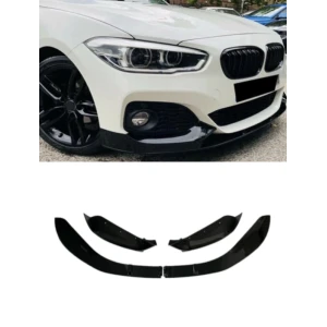 Lip frontal Dividido 4 partes bmw f20 lci 2015-2018 mperformance preto brilho
