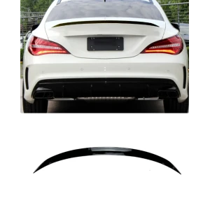 Aileron Traseiro Mercedes CLA C118 AMG preto brilhante