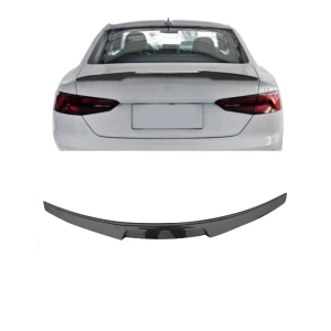 Aileron audi a5 F5 17-19 Sportback M4 preto brilho