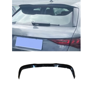 aileron audi a3 8Y sportback 2020- plastico preto brilho