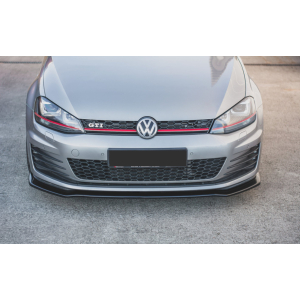 Lip frontal golf 7 GTI 14-20 V2 plastico preto brilhante