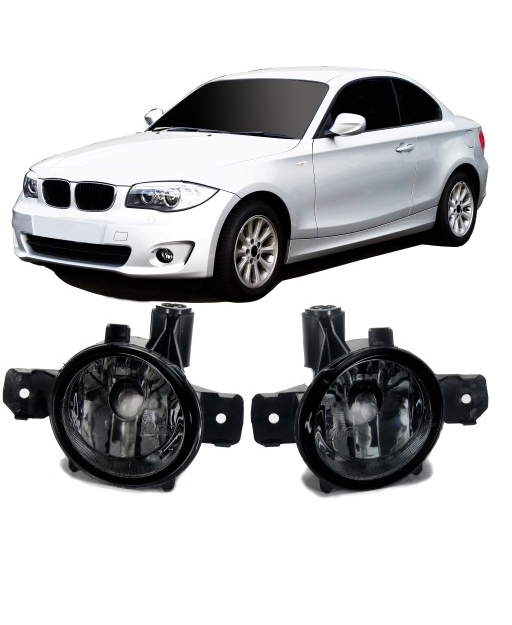 Faróis de Nevoeiro BMW Série 1 E8x, X1 E84, X3 E83 e X5 E70 Pack M Fundo escurecido