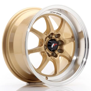 JR Wheels TF2 15x7,5 ET30 4x100/114 Dourado