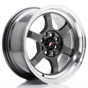 JR Wheels JR12 15x7,5 ET26 4x100/114 Cinzento Gunmetal