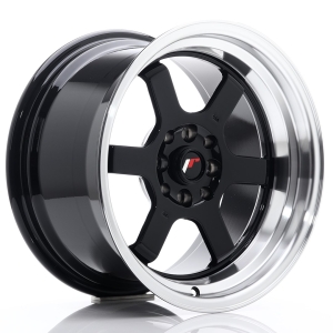 JR Wheels JR12 16x9 ET10 4x100/114 Gloss Preto