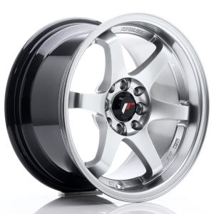 JR Wheels JR3 15x8 ET25 4x100/108 Hyper Cinzento