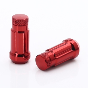 Porcas de aço forjado Japan Racing JN3 12x1,25 Vermelho