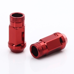 Porcas de aço forjado Japan Racing JN1 12x1,25 Vermelho