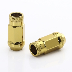 Porcas de aço forjado Japan Racing JN1 12x1,25 Dourado