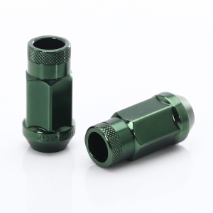 Porcas de aço forjado Japan Racing JN1 12x1,5 Green