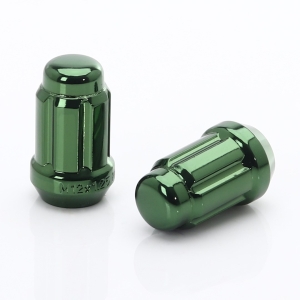 Porcas de aço forjado Japan Racing JN2 12x1,5 Green