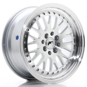 JR Wheels JR10 16x7 ET30 4x100/108 Cinzento Face Maquinada