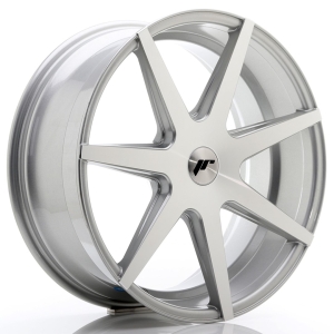 JR Wheels JR20 20x8,5 ET20-40 5H BLANK Cinzento Face Maquinada