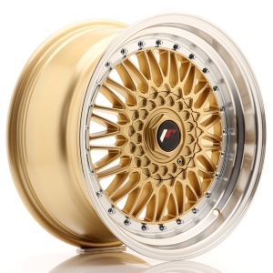 JR Wheels JR9 17x8,5 ET20-35 BLANK Dourado w/ Aba Maquinada