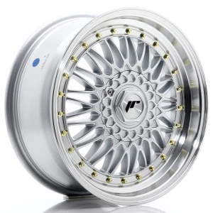 JR Wheels JR9 17x7,5 ET20 4x100/108 Cinzento w/ Aba Maquinada
