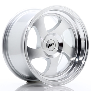 JR Wheels JR15 15x8 ET20 BLANK Cinzento Face Maquinada
