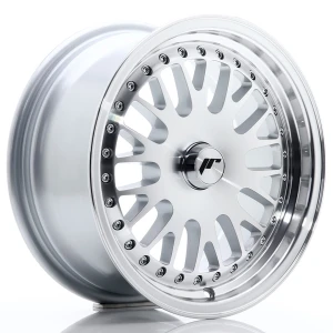 JR Wheels JR10 15x7 ET30 BLANK Cinzento Face Maquinada
