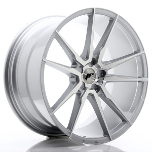 JR Wheels JR21 21x11 ET15-55 5H BLANK Cinzento Face Maquinada