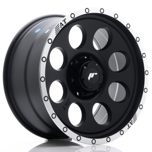 JR Wheels JRX4 18x9 ET20 6x139.7 Preto Mate w/ Aba Maquinada