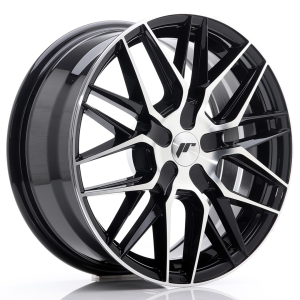 JR Wheels JR28 17x8 ET25-40 BLANK Gloss Preto Face Maquinada