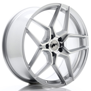 JR Wheels JR34 20x9 ET40 5x112 Cinzento Face Maquinada