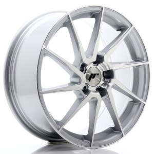 JR Wheels JR36 18x8 ET35 5x120 Cinzento Brushed Face