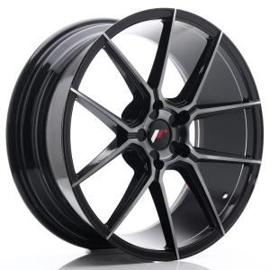JR Wheels JR30 20x8,5 ET20-42 5H BLANK Preto Brushed w/ Tinted Face