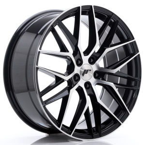 JR Wheels JR28 20x8,5 ET40 5x112 Gloss Preto Face Maquinada