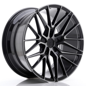 JR Wheels JR38 20x10 ET20-45 5H BLANK Preto Brushed w/ Tinted Face
