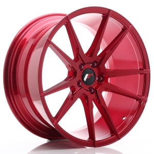 JR Wheels JR21 20x10 ET40 5x112 Platinum Vermelho