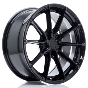 JR Wheels JR37 17x8 ET20-40 5H BLANK Gloss Preto