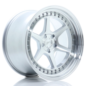 JR Wheels JR43 18x10,5 ET15-22 5H BLANK Cinzento Face Maquinada