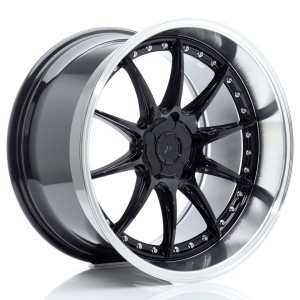 JR Wheels JR41 19x11 ET12-25 5H BLANK Gloss Preto w/ Aba Maquinada