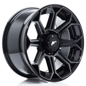 JR Wheels JRX11 18x9 ET25 6x114.3 Preto Machined w/ Tinted Face