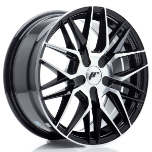 JR Wheels JR28 16x7 ET20-40 BLANK Gloss Preto Face Maquinada