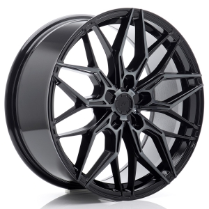 JR Wheels JR46 19x8 ET20-40 5H BLANK Preto Machined w/ Tinted Face