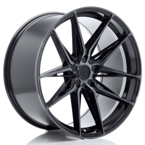 JR Wheels JR44 21x11 ET11-46 5H BLANK Preto Machined w/ Tinted Face