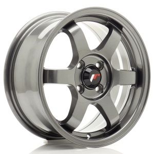 JR Wheels JR3 15x7 ET25 4x100 Cinzento Gunmetal