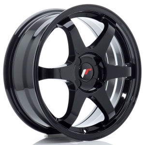 JR Wheels JR3 17x7 ET20-42 4H BLANK Gloss Preto