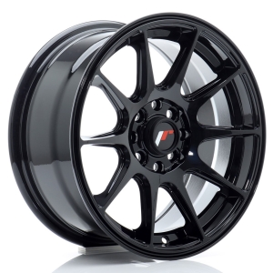 JR Wheels JR11 15x7 ET30 4x100/108 Gloss Preto