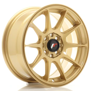 JR Wheels JR11 15x7 ET30 4x100/108 Dourado