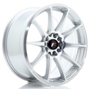 JR Wheels JR11 18x8,5 ET35 5x100/108 Cinzento Face Maquinada