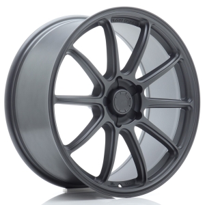 JR Wheels SL04 19x8 ET20-40 5H BLANK Matt Cinzento Gunmetal