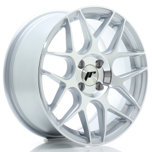 JR Wheels JR18 16x7 ET35 4x100 Cinzento Face Maquinada