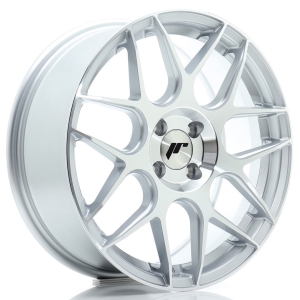 JR Wheels JR18 17x7 ET40 4x100 Cinzento Face Maquinada