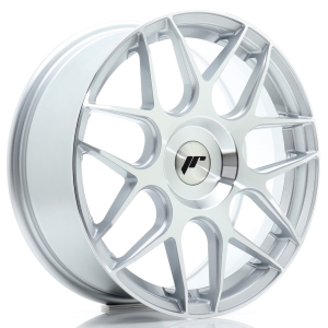 JR Wheels JR18 17x7 ET20-40 BLANK Cinzento Face Maquinada