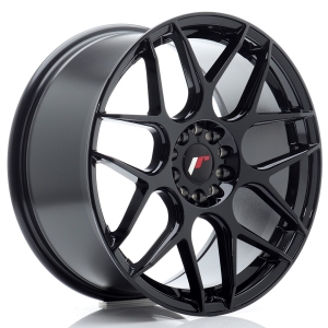 JR Wheels JR18 18x8,5 ET45 5x112/114 Gloss Preto